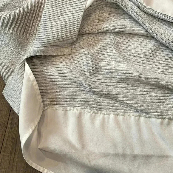❤️2/$30❤️[L]Hilary  Radley Women's Crew Neck LS Sweater Woven knitted - Picture 4 of 7